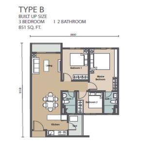 Sunway GeoLake Residences, FREEHOLD FULL LOAN【 Best Ownstay & Investme