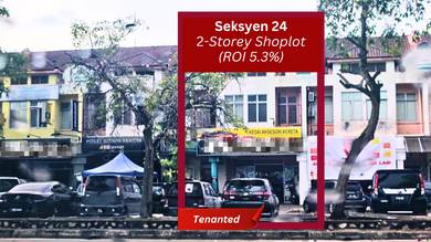 [ROI 5.3%] 🔥Seksyen 24, Shah Alam 2-Storey Shop, Facing Main Road