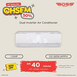Aircond LG Dual Inverter K.Samarahan