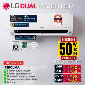 LG Dual Inverter Aircond (Miri)