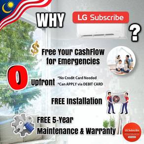 Aircond LG Dual Inverter (Mukah)