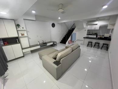 Taman Sri Sinar 2.5 Storey Kepong Fully Furnished For Rent !!!