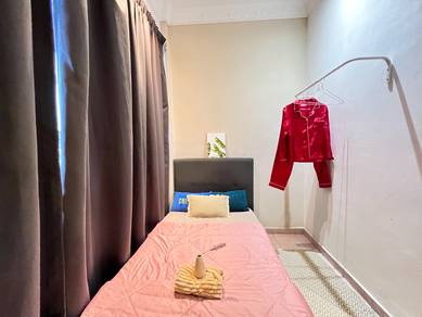 YES Promo💕Zero Depo CoLiving Single Room Rent near LRT Wangsa Maju