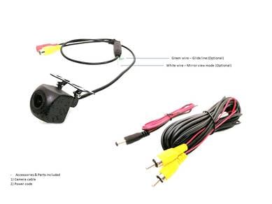 REAR VIEW REVERSE CAMERA HD Night vision Square