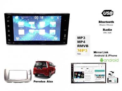 7'' usb sd ml bt mp5 player, oem alza