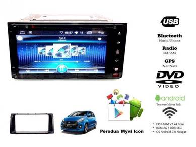 Myvi icon 6.95'' dvd wi-fi gps android oem player