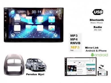 7'' usb sd ml bt mp5 player, oem myvi passo