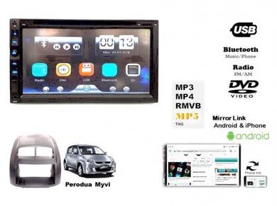 Myvi passo 7'' dvd usb sd ml bt mp5 oem player