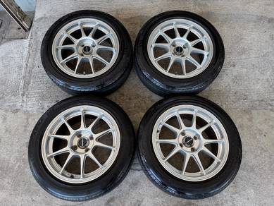Rim tc105n silver 15 inch vios city alza myvi flx