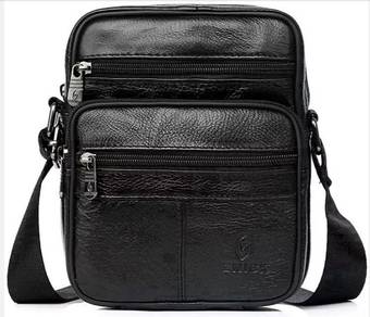 Z.Nick 100% Genuine Cow Leather Men's Sling Bag