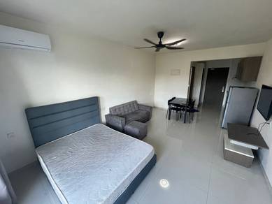 JB Town Tampoi Central Park Studio Unit 1 Bath Fully Furnished CIQ