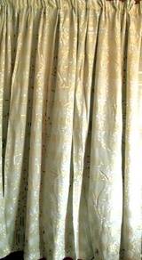 Cotton-Linen Curtains 156 x 83 inches (2 Pieces)