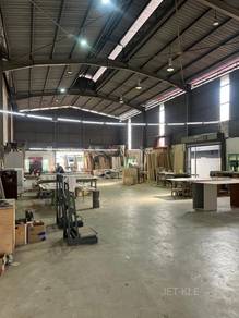 Semi-D factory Pandamaran klang with CF