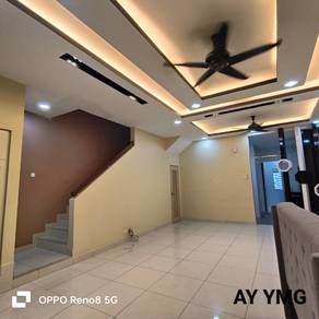 Renovated Double Storey for Rent @ Karya Residence Kampung Jawa Klang