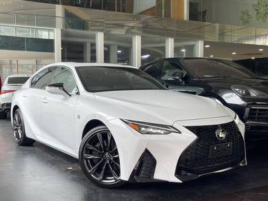 Lexus IS300 2.0 F-SPORT (A) Black Interior 5A