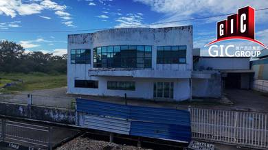 1.5 Storey Detached Factory & Land IKS Tasek Simpang Ampat For Sale