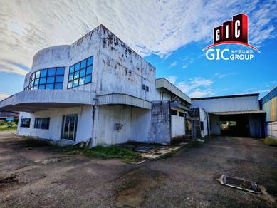 1.5 Storey Detached Factory & Land IKS Tasek Simpang Ampat For Sale