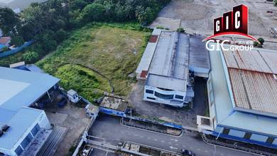 1.5 Storey Detached Factory & Land IKS Tasek Simpang Ampat For Sale