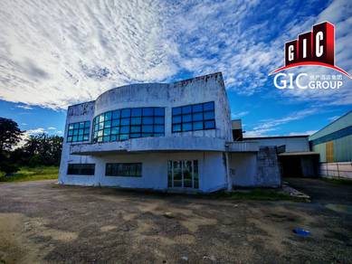 1.5 Storey Detached Factory & Land IKS Tasek Simpang Ampat For Sale