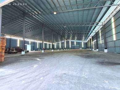 1.8acres Telok Gong Port Klang Factory Warehouse 1000amp Build Up 43k