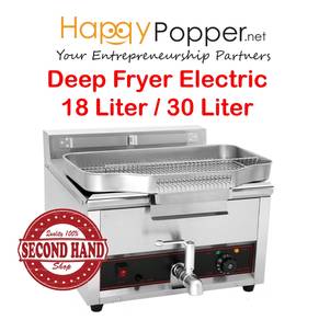 Electric Dapur Ayam gunting Deep Fryer 18 Lilter