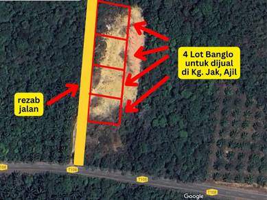 [TERMURAH] 4 Lot Banglo dari 605m² di Kg. Jak, Ajil, Terengganu