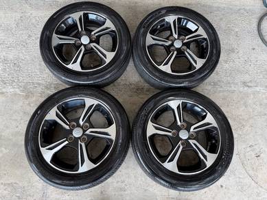 Rim original enkei axia style 15 inch tyr hankook