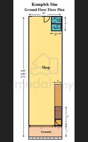 Shoplot Ground Floor - Pekan Jitra 2 - Jitra - Kemasukan Segera!