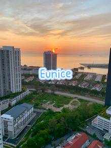 SEAVIEW|2CP|I-Santorini Condominium at Tanjung Tokong for rent|Furnish