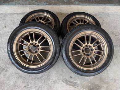 Rim re30 copy japan 15 inch alza vios flx ek eg ef