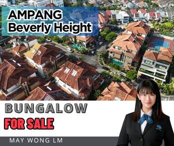 Beverly Heights Ampang Bungalow Below MV 💥 Lift+ Pool+ Freehold