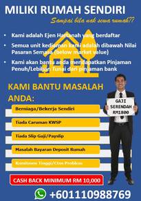 Flat Taman Semarak II - 7 unit untuk dijual - TANPA SEBARANG DEPOSIT