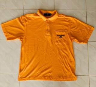 Vibrant Orange Polo Shirt (Size M) 