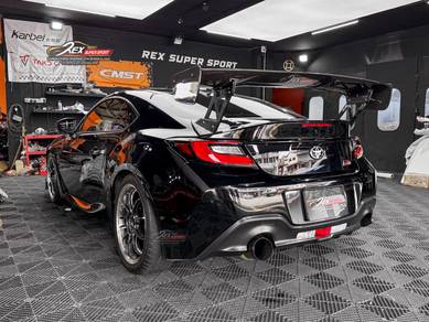 Toyota GR86 Rear Spoiler Ducktail VRS AIM Carbon