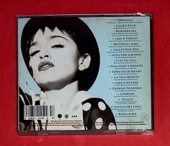 MADONNA - THE IMMACULATE COLLECTION Cd