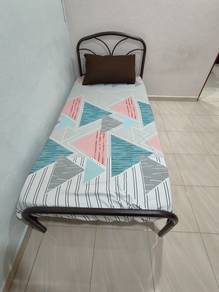 Single Bed Frame + Mattress 