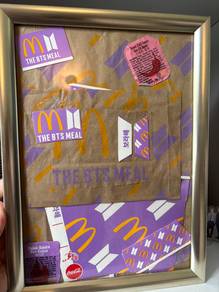 McDonald's BTS Meal Framed Art