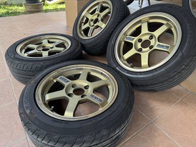 15” TE37 Promax Thailand + Yokohama Advan Fleva