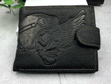 R.Rider Genuine Cow Leather Wallet For Men