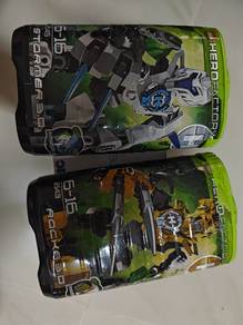 Hero Factory canister set