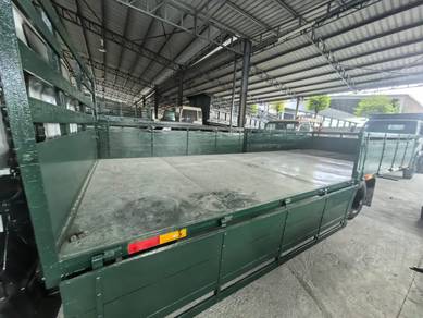 Used Mitsubishi FE639 Lorry C/W 20Ft Wooden Cargo