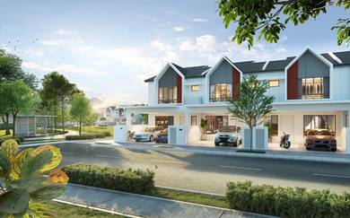 Near Nilai Sepang 20x70 Double Storey Only 450K!