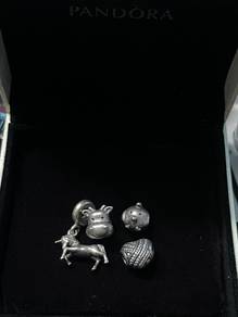 pandora charms unicorn gold horn