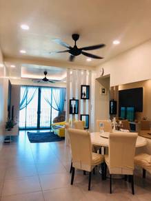 Meritus Residence@ Perai, Fully Furnished 3Bed 2Bath 2Carparks For Re