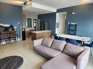 G Residence 4Bedroom Fully Big Size Unit Walking Giant Plentong Masai
