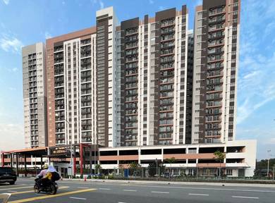 "[For Rent]Semi- Furnished 3R2B Whole Unit @ Beranang
