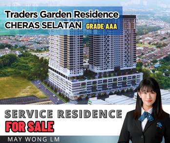 Traders Garden Residence CHERAS 3R Fully Furnished 🌊 Pool View, BMV