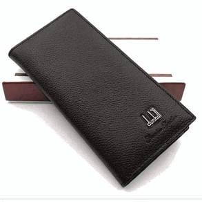 Dunhill Genuine Cowhide Leather Men's Long Wallet