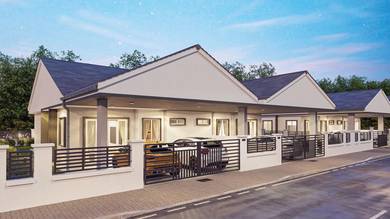 Rumah Berkembar Setingkat di Pendang