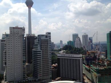 Idaman Residence Walk to KLCC, Freehold Huge Layout, KL Tower View